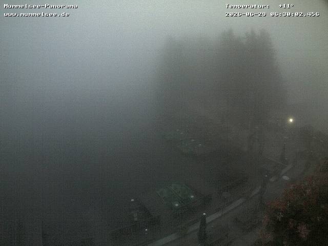 Archived image Webcam Panoramic view of Lake Mummelsee