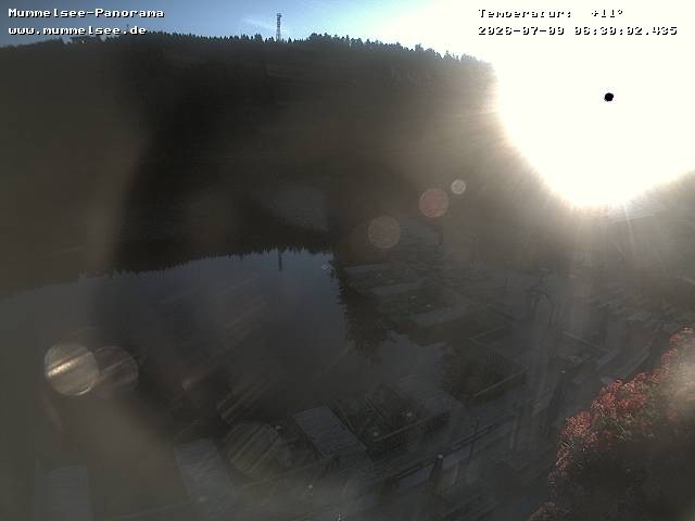 Archiv Foto Webcam Panoramablick auf den Mummelsee