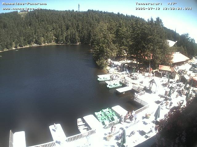Archiv Foto Webcam Panoramablick auf den Mummelsee