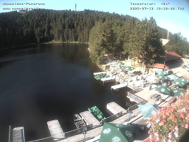 Archiv Foto Webcam Panoramablick auf den Mummelsee