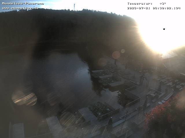 Archiv Foto Webcam Panoramablick auf den Mummelsee