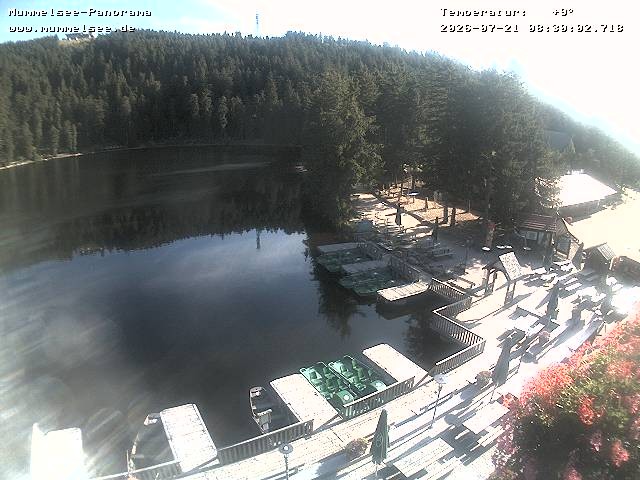 Archiv Foto Webcam Panoramablick auf den Mummelsee