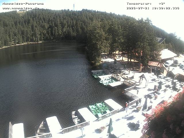 Archiv Foto Webcam Panoramablick auf den Mummelsee