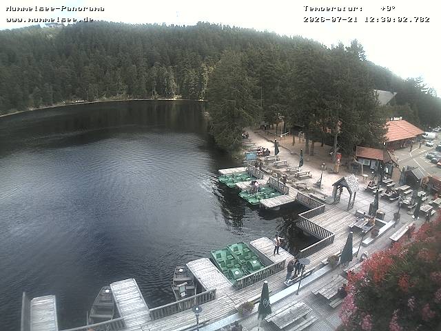 Archiv Foto Webcam Panoramablick auf den Mummelsee