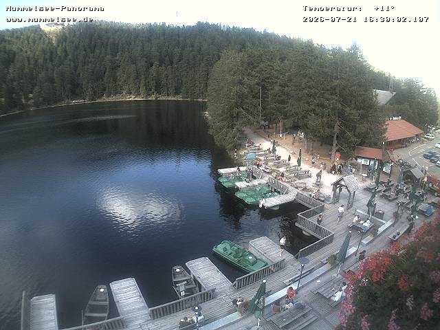 Archiv Foto Webcam Panoramablick auf den Mummelsee