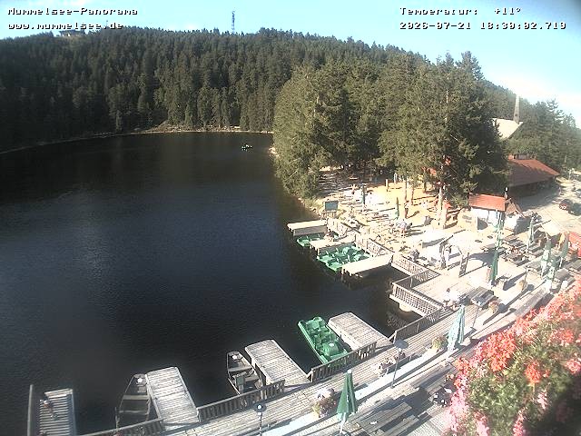 Archiv Foto Webcam Panoramablick auf den Mummelsee
