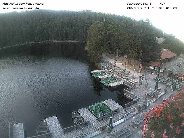Archiv Foto Webcam Panoramablick auf den Mummelsee