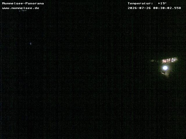 Archived image Webcam Panoramic view of Lake Mummelsee