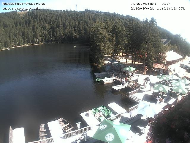 Archiv Foto Webcam Panoramablick auf den Mummelsee