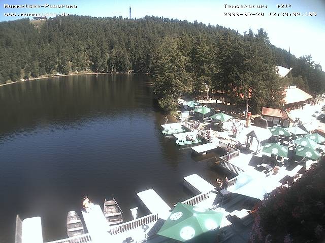 Archiv Foto Webcam Panoramablick auf den Mummelsee