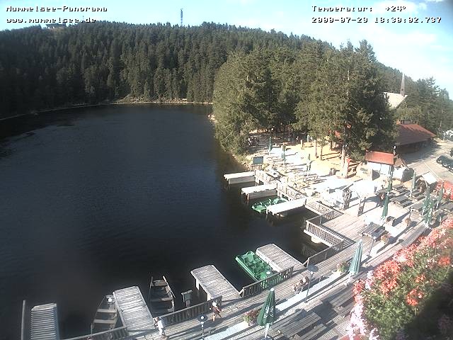 Archiv Foto Webcam Panoramablick auf den Mummelsee