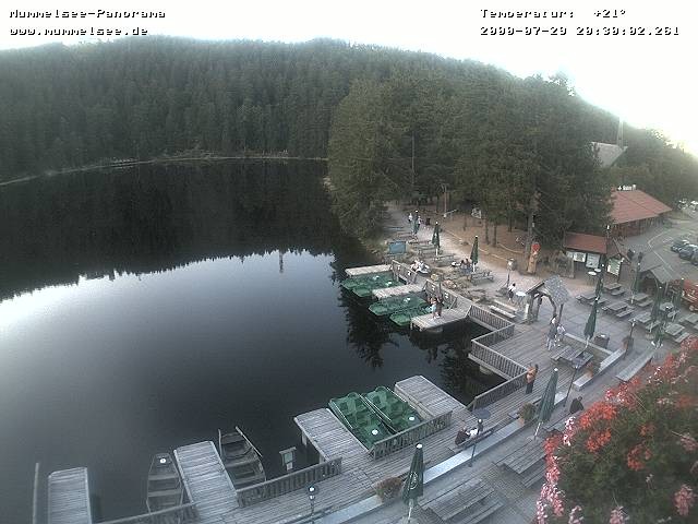 Archiv Foto Webcam Panoramablick auf den Mummelsee