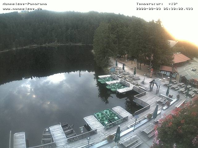 Archiv Foto Webcam Panoramablick auf den Mummelsee