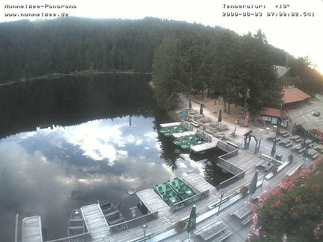 Archiv Foto Webcam Panoramablick auf den Mummelsee
