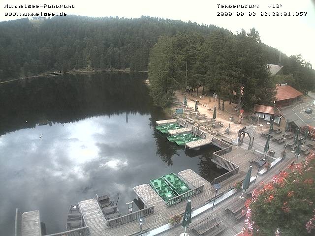 Archiv Foto Webcam Panoramablick auf den Mummelsee