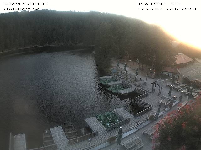 Archiv Foto Webcam Panoramablick auf den Mummelsee