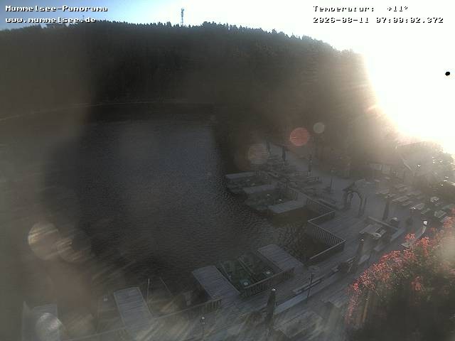 Archiv Foto Webcam Panoramablick auf den Mummelsee