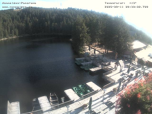 Archiv Foto Webcam Panoramablick auf den Mummelsee