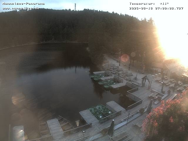 Archiv Foto Webcam Panoramablick auf den Mummelsee