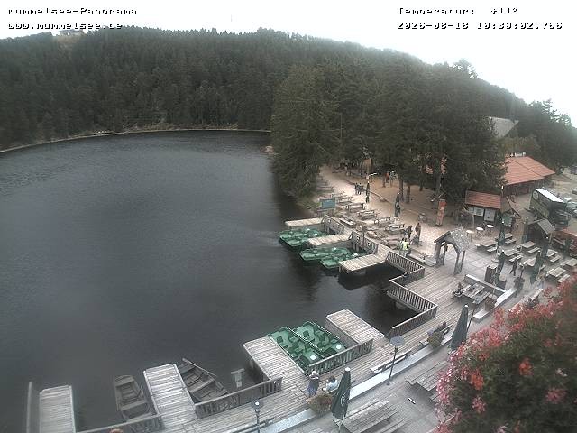 Archiv Foto Webcam Panoramablick auf den Mummelsee
