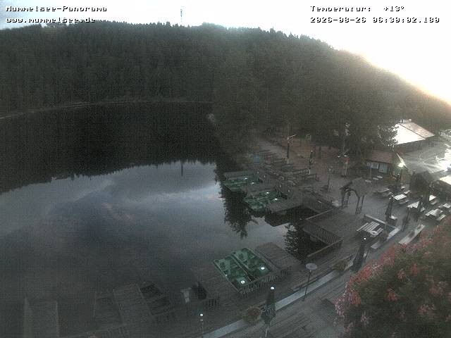 Archiv Foto Webcam Panoramablick auf den Mummelsee