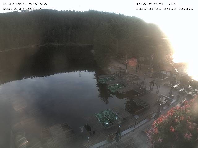 Archiv Foto Webcam Panoramablick auf den Mummelsee