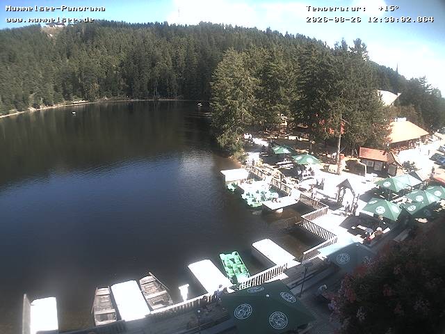 Archiv Foto Webcam Panoramablick auf den Mummelsee