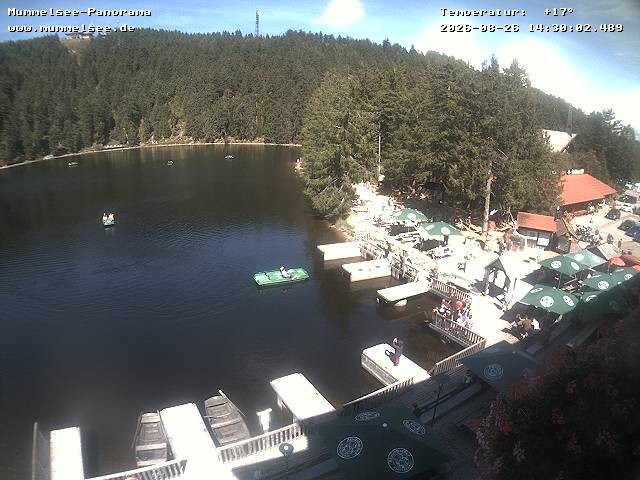 Archiv Foto Webcam Panoramablick auf den Mummelsee