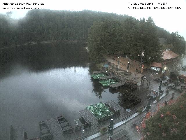 Archiv Foto Webcam Panoramablick auf den Mummelsee