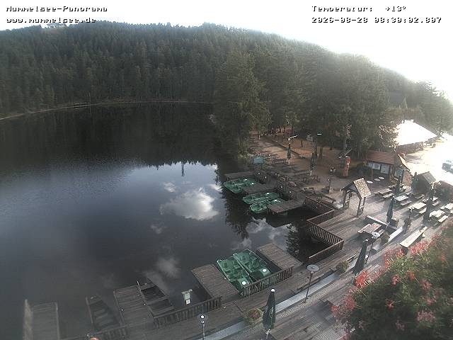 Archiv Foto Webcam Panoramablick auf den Mummelsee