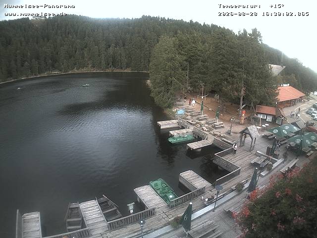Archiv Foto Webcam Panoramablick auf den Mummelsee