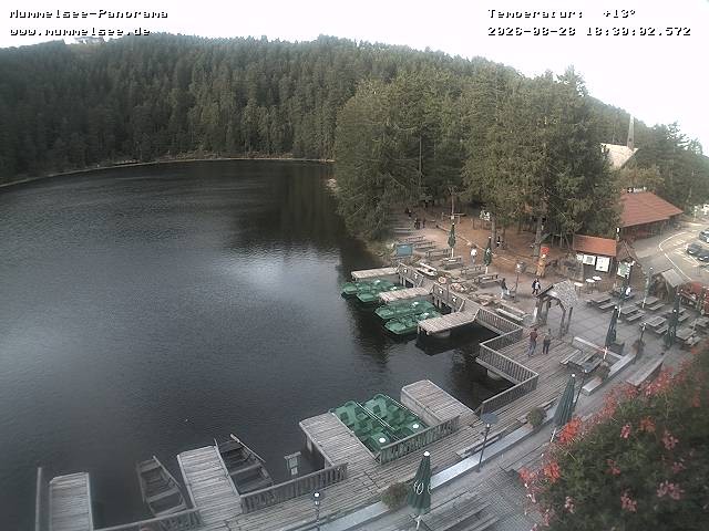 Archiv Foto Webcam Panoramablick auf den Mummelsee