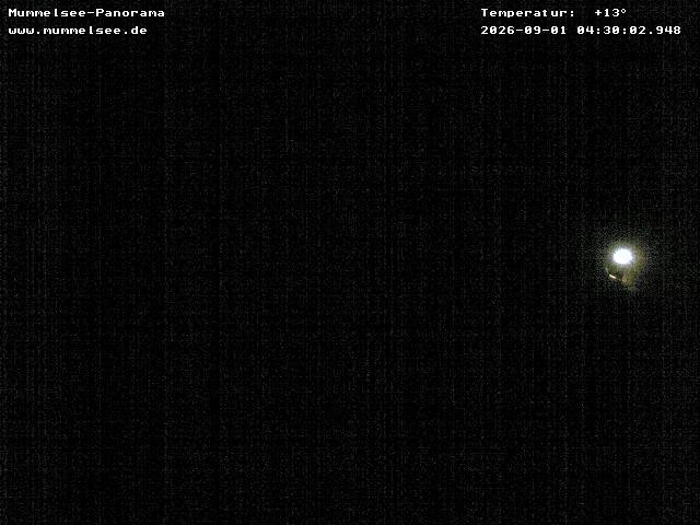 Archived image Webcam Panoramic view of Lake Mummelsee