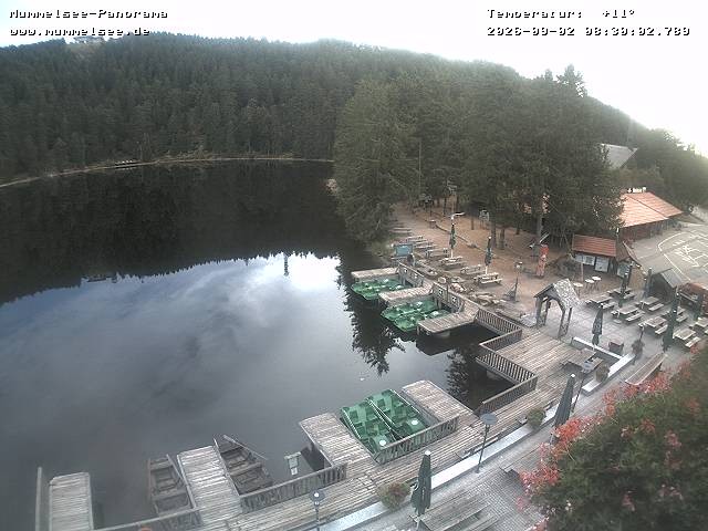 Archiv Foto Webcam Panoramablick auf den Mummelsee
