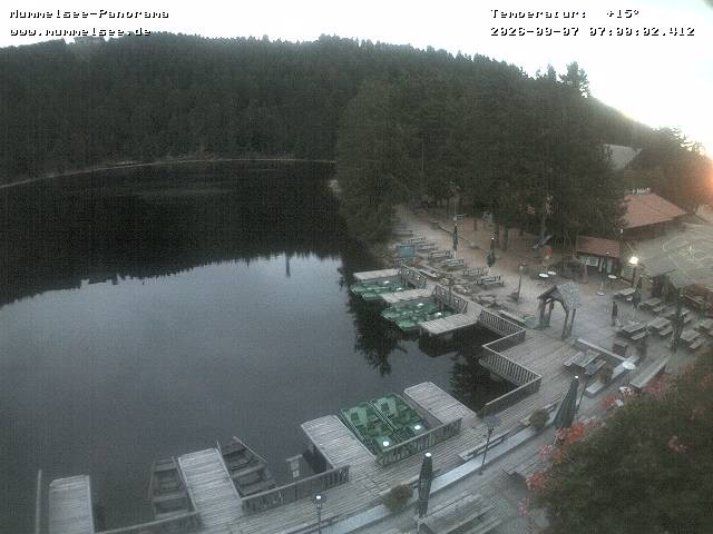 Archiv Foto Webcam Panoramablick auf den Mummelsee