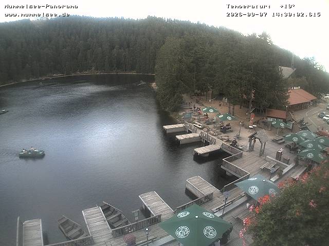 Archiv Foto Webcam Panoramablick auf den Mummelsee