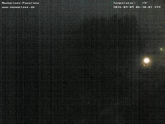 Archived image Webcam Panoramic view of Lake Mummelsee