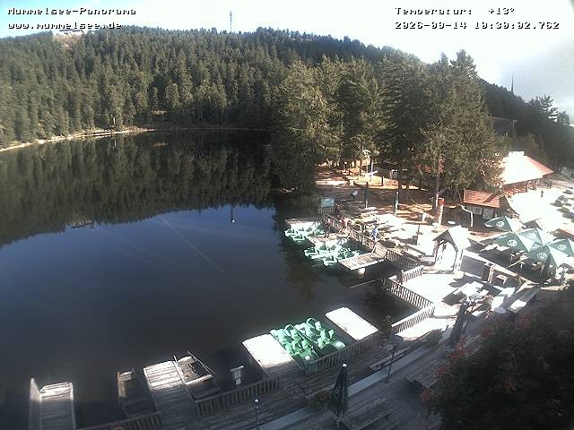 Archiv Foto Webcam Panoramablick auf den Mummelsee