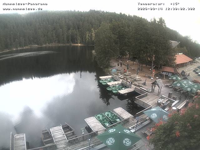 Archiv Foto Webcam Panoramablick auf den Mummelsee