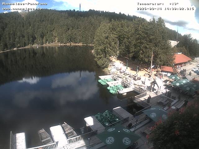 Archiv Foto Webcam Panoramablick auf den Mummelsee