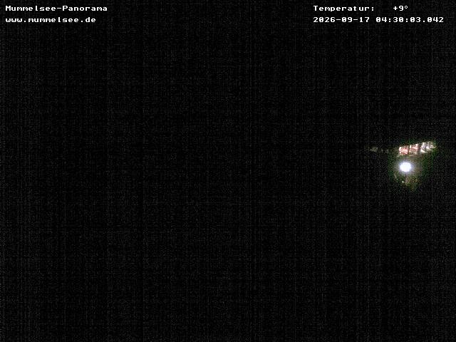 Archived image Webcam Panoramic view of Lake Mummelsee
