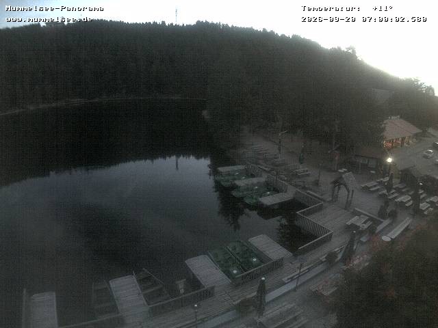Archiv Foto Webcam Panoramablick auf den Mummelsee