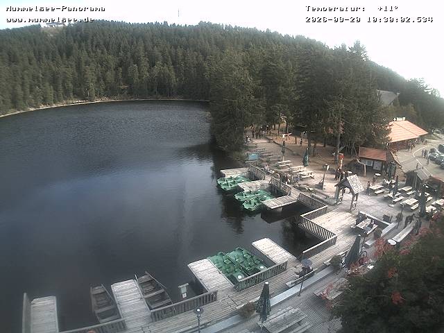 Archiv Foto Webcam Panoramablick auf den Mummelsee