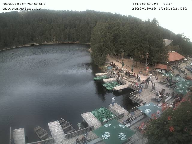 Archiv Foto Webcam Panoramablick auf den Mummelsee
