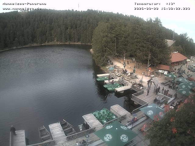 Archiv Foto Webcam Panoramablick auf den Mummelsee