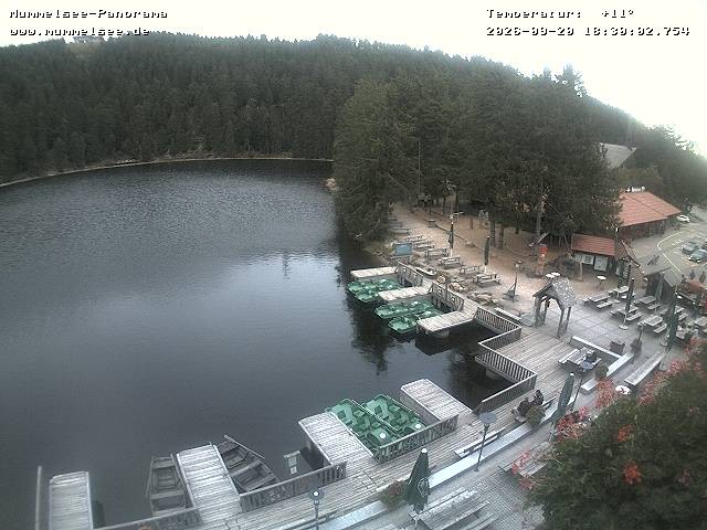 Archiv Foto Webcam Panoramablick auf den Mummelsee