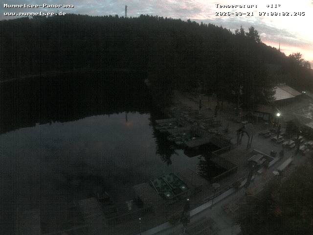 Archiv Foto Webcam Panoramablick auf den Mummelsee
