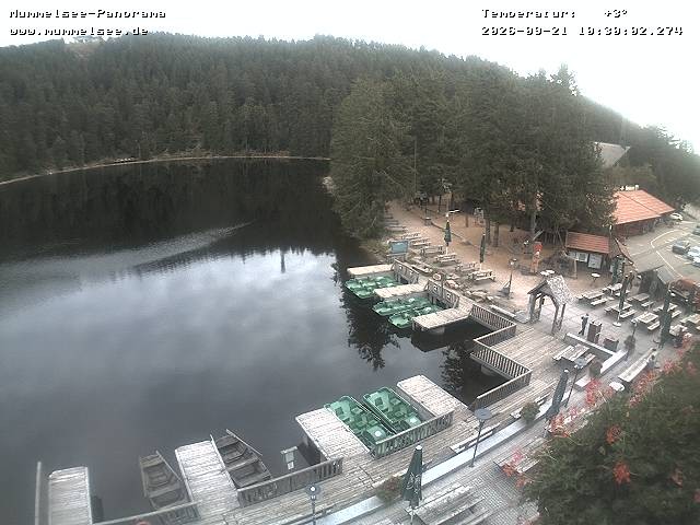 Archiv Foto Webcam Panoramablick auf den Mummelsee