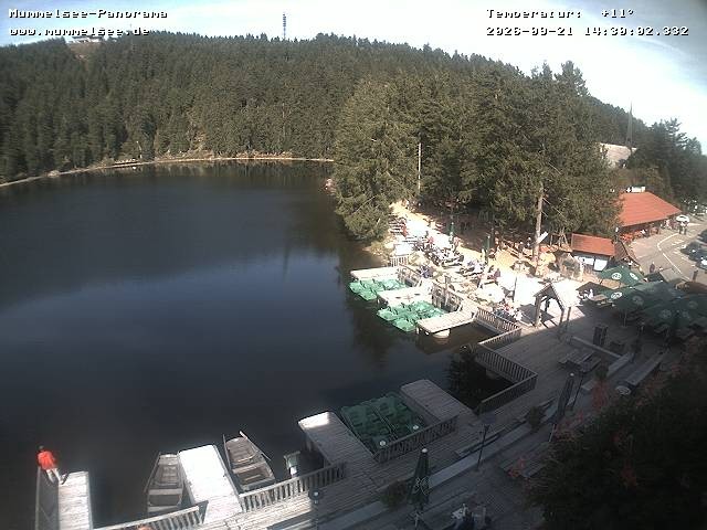 Archiv Foto Webcam Panoramablick auf den Mummelsee
