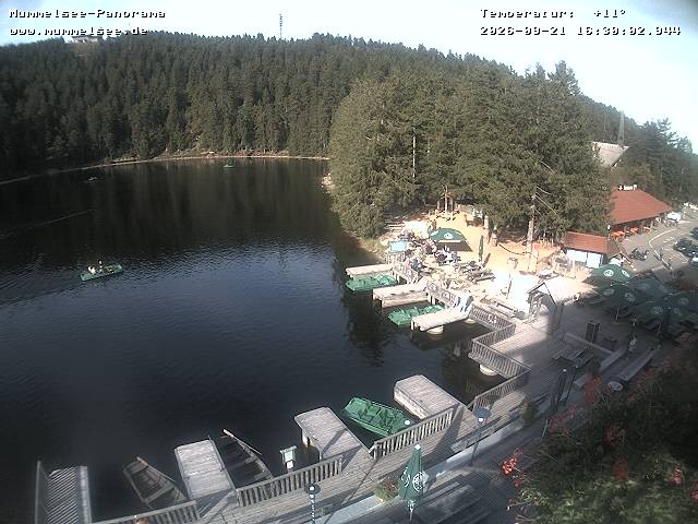 Archiv Foto Webcam Panoramablick auf den Mummelsee
